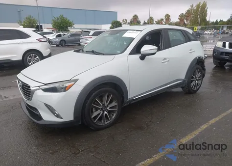 2016 Mazda Cx-3 Grand Touring from USA, damaged, VIN JM1DKFD70G0130201